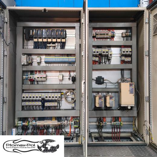 Kompletna Mobilna Kotłownia Kontenerowa BINDER 840 kW olej opałowy pellet zrębka
