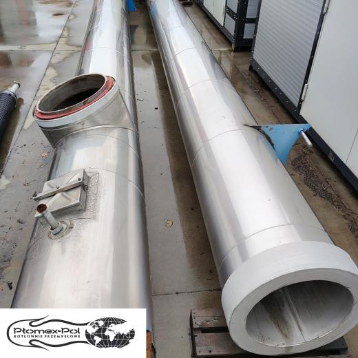 Komin kwasoodporny ocieplony Ø500 mm – 9,30 m