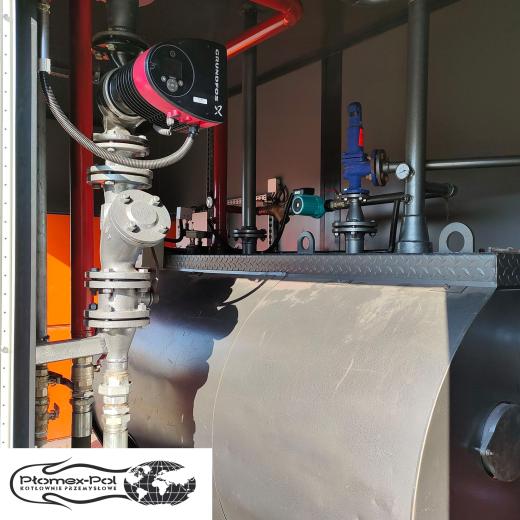 Mobilna kotłownia kontenerowa 600 kW – C.O. + C.W.U. na olej opałowy 3