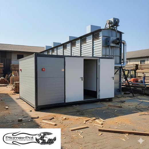 Wynajem Mobilnej Kotłowni Kontenerowej 450kW
