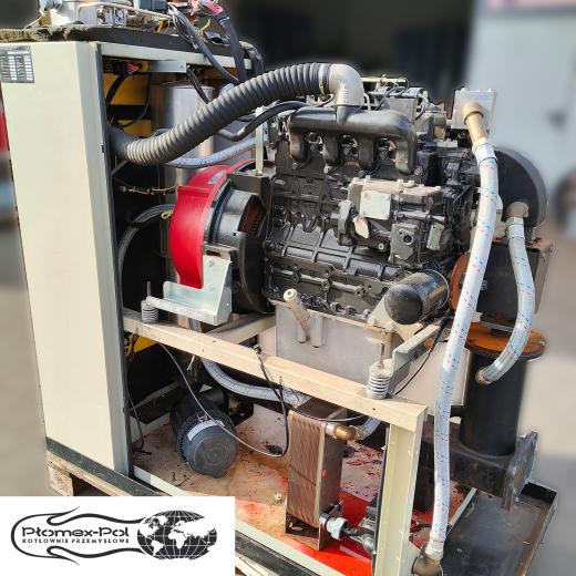 Kogenerator PowerTherm 20 Spilling Energiesysteme – tył prawa