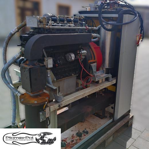 Kogenerator PowerTherm 20 Spilling Energiesysteme – tył lewa