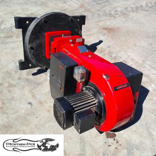 Palnik Gazowy Weishaupt G3/1-E ver. ZD (90-630 kW) lewa strona tył