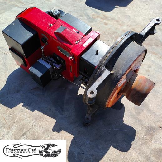 Palnik Gazowy Weishaupt G3/1-E ver. ZD (90-630 kW) prawa strona przód