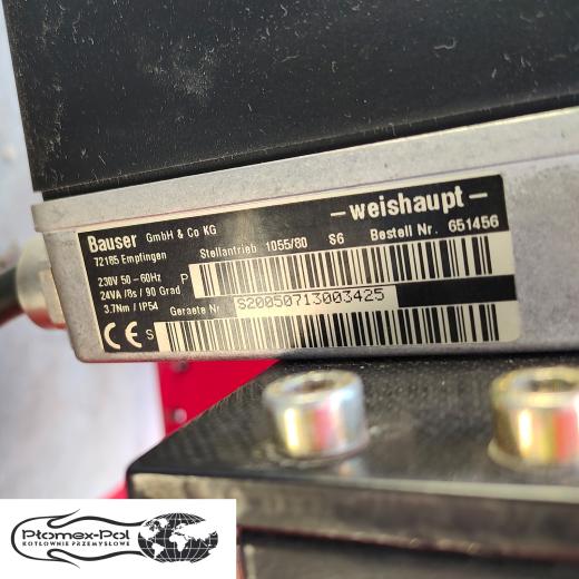 Palnik Gazowy Weishaupt G3/1-E ver. ZD (90-630 kW)