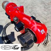Używany Palnik Gazowy Weishaupt G5/1-D ver. ZD (175-940 kW) lewa strona tył