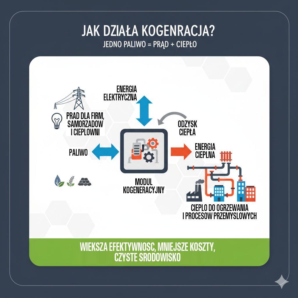 Kogeneracja – oszczędność energii i pieniędzy dzięki nowoczesnej technologii CHP