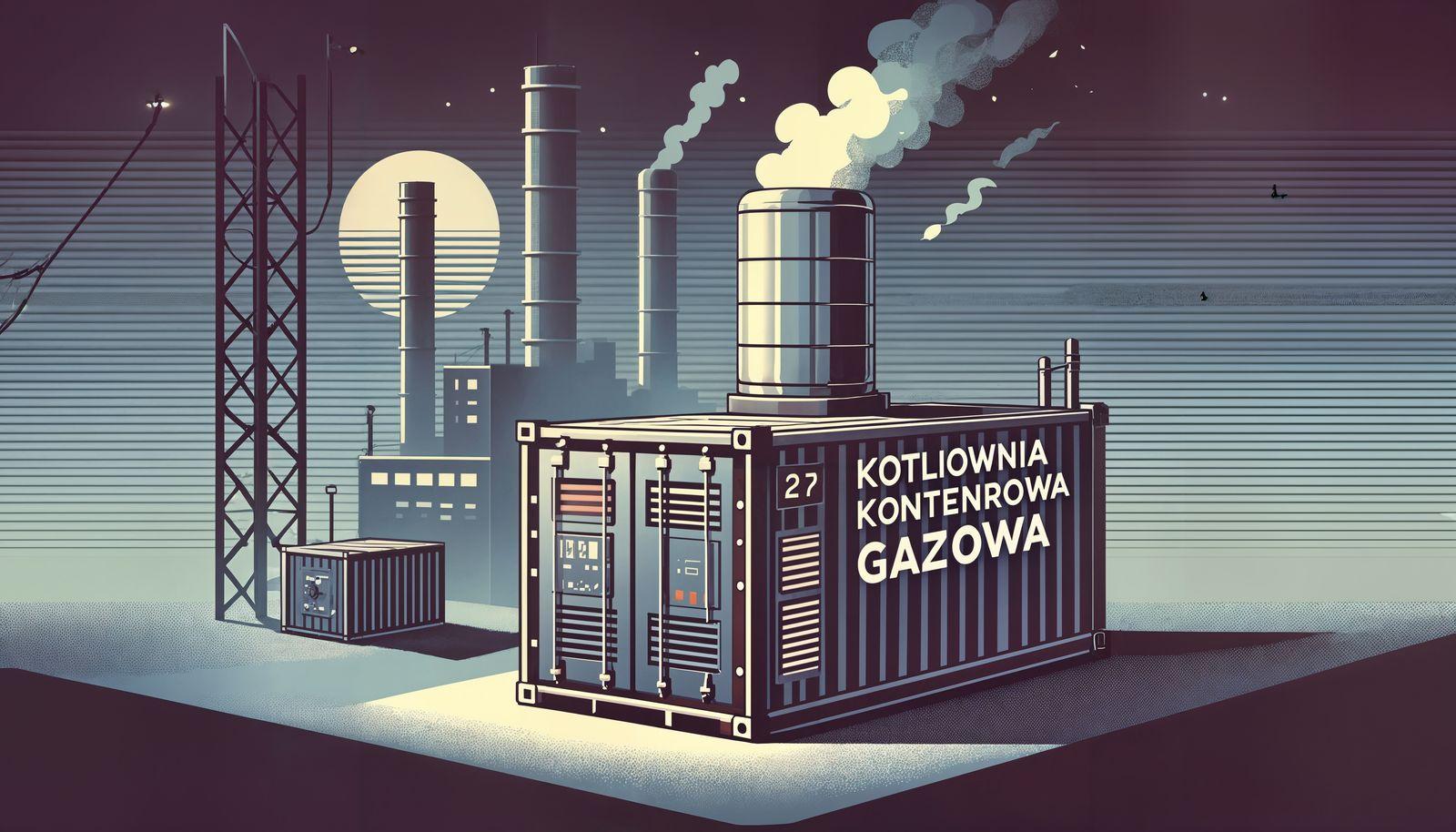 Kotłownia Kontenerowa Gazowa