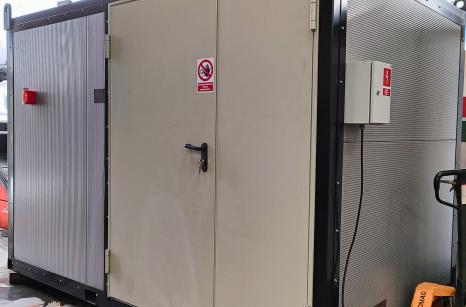 Kotłownia kontenerowa gazowa 480 kW – ACV Nextra120 (4×120 kW)