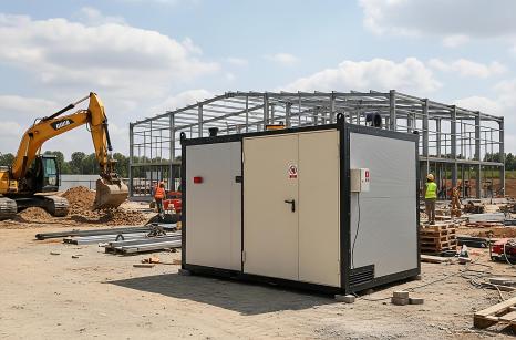Wynajem kotłowni kontenerowej na olej opałowy 250 kW