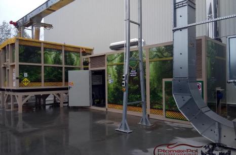 Kotłownia kontenerowa na biomasę 980 kW – Realizacja dla Kronospan Szczecinek